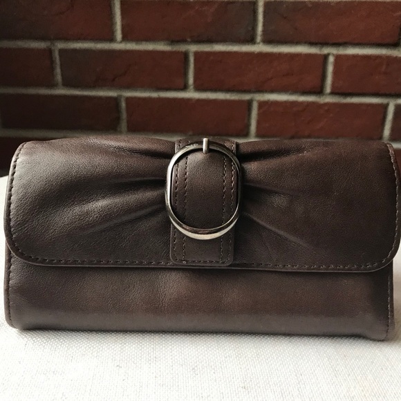 BROWN REAL LEATHER WALLET